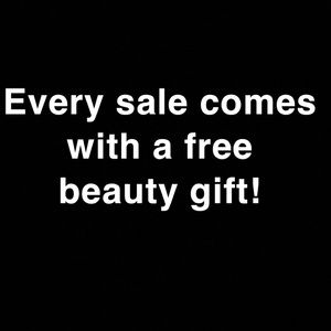 Free beauty gift with purchase!